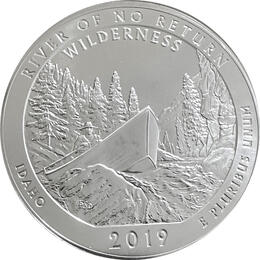 America the Beautiful 5 Unzen Silber River of no Return  2019