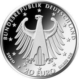 20 Euro Silber Gedenkmünze PP 2020 Der Wolf und die sieben Geißlein