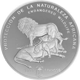 Guinea Löwe 1/2 Kilo 1992