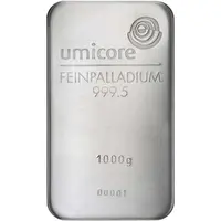 Palladiumbarren 1000 Gramm Heraeus Umicore Degussa kaufen und verkaufen