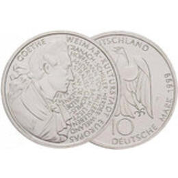 1999 10 DM Johann Wolfgang Goethe ST