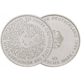 1999 10 DM Grundgesetz ST