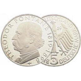 1969 5 DM Theodor Fontane PP