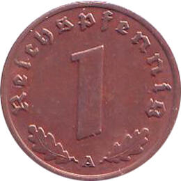 Jäger 361 Deutsches Reich 1 Pfennig