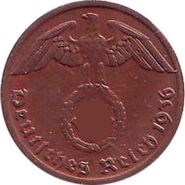 Jäger 361 Deutsches Reich 1 Pfennig