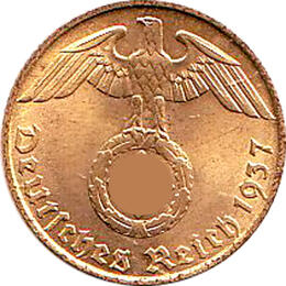 Jäger 363 Deutsches Reich 5 Pfennig