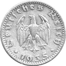 Jäger 368 Deutsches Reich 50 Pfennig