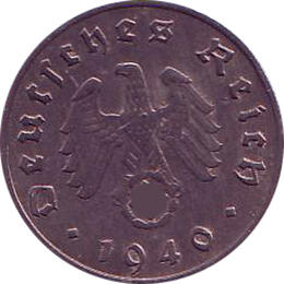 Jäger 371 Deutsches Reich 10 Pfennig