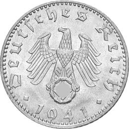 Jäger 372 Deutsches Reich 50 Pfennig