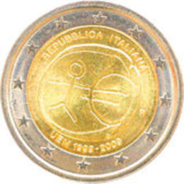 2 Euro 2009 Italien Jahr des Euro