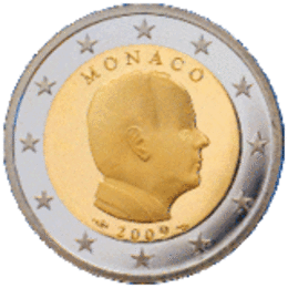 2 Euro 2009 Monaco Prinz Albert