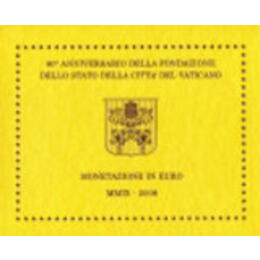 Vatikan 2009 Kursmünzensatz im Original Folder