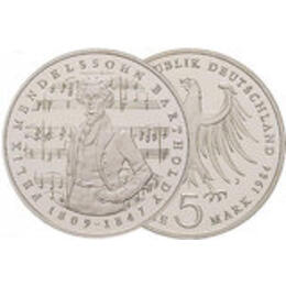 1984 5 DM Mendelssohn Bartholdy PP