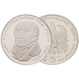 1981 5 DM Freiherr vom Stein PP