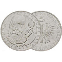 1968 5 DM Max von Pettenkofer PP