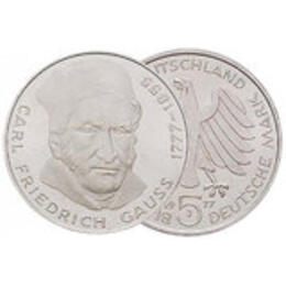 1977 5 DM Carl Gauss PP