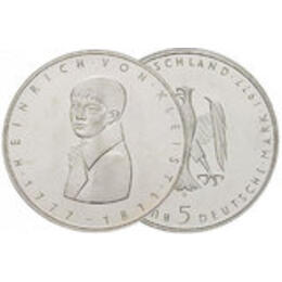 1977 5 DM Heinrich von Kleist PP