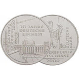 2000 10 DM Deutsche Einheit ST