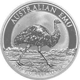 Australian Emu Silber 1 Unze 2018