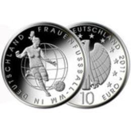 2011 10 Euro Frauen Fußball WM ST