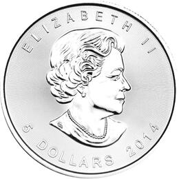 Maple Leaf 1 Unze Silber 2023