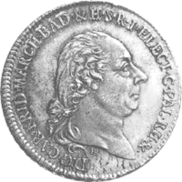 Altdeutschland Baden Konventionstaler 1803