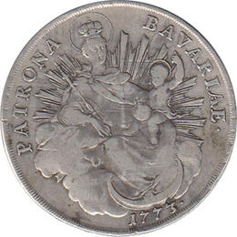 Bayern Madonnentaler 1773