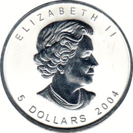 Maple Leaf Privy Mark Leo 2004