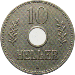 Ostafrika 10 Heller 1911