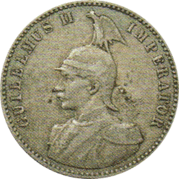 Ostafrika 1/2 Rupie 1907