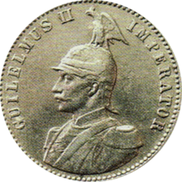 Ostafrika 1/2 Rupie 1909
