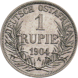 Ostafrika 1 Rupie 1904