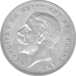 Großbritannien 1 Crown 1935 Silver Jubilee George
