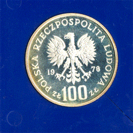 Polen 100 Zlotych Silber 1978 Ochrona Srodowiska