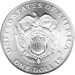 1 Dollar USA, Silbermünze 1994, 200 Jahre Kapitol in Washington