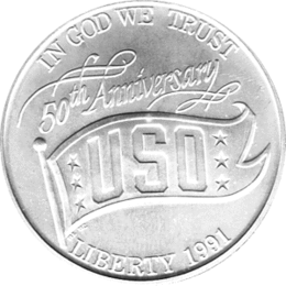 1 Dollar USA, Silbermünze 1987