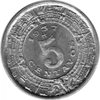 5 Centavos 1937 Mexico