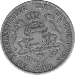 Altdeutschland Sachsen Vereinstaler 1854-1873