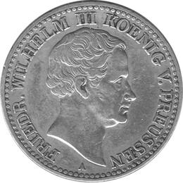 Altdeutschland Preussen Silber Taler Preussen 1829 Friedrich Wilhelm IV