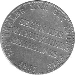 Altdeutschland Preussen Silber Taler Preussen 1857 Friedrich Wilhelm IV