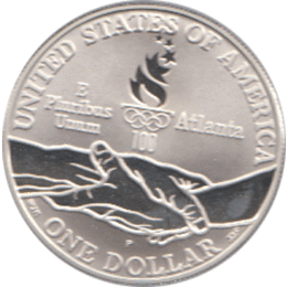 1 Dollar USA Olympische Spiele 1996  - Sprint