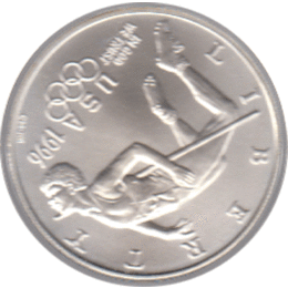 1 Dollar, USA 1996, Olympiade - Hochsprung