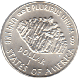 1 Dollar USA, Silbermünze 1987