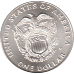 1 Dollar USA, Silbermünze 1994, 200 Jahre Kapitol in Washington