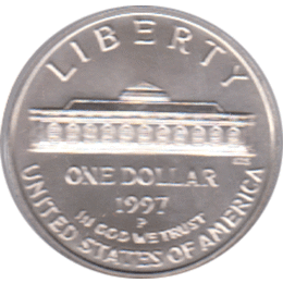1 Dollar, USA 1997, Botanischer Garten