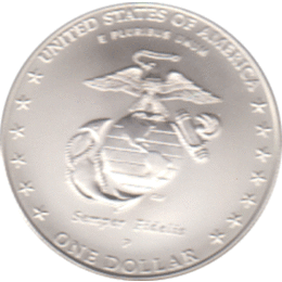 1 Dollar, USA 2005, Marines