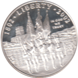 1 Dollar, USA 2002, 200 JAHRE MILITÄRAKADEMIE IN WEST POINT