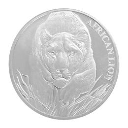 African Lion Silbermünze 2017