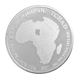 African Lion Silbermünze 2017