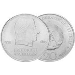 DDR 1972 20 Mark Friedrich Schiller